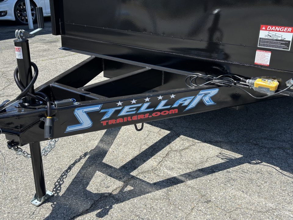 New 2027 Stellar Trailers 6.5x12x47 Dump Trailer