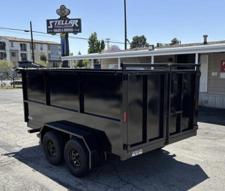 New 2027 Stellar Trailers 6.5x12x47 Dump Trailer