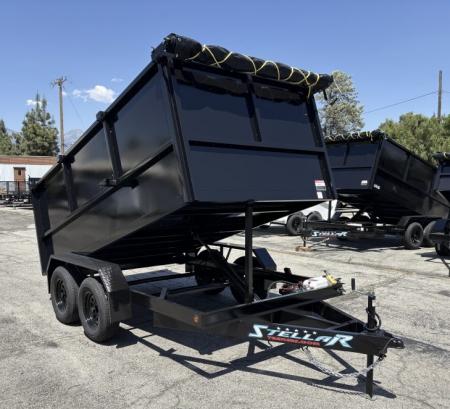 New 2027 Stellar Trailers 6.5x12x47 Dump Trailer