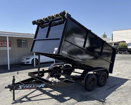 New 2027 Stellar Trailers 6.5x12x47 Dump Trailer