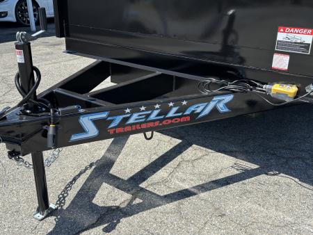 New 2027 Stellar Trailers 6.5x12x47 Dump Trailer