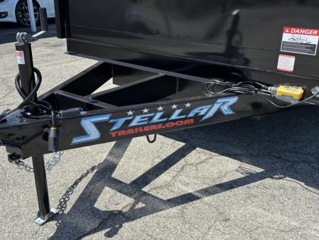 New 2027 Stellar Trailers 6.5x12x47 Dump Trailer