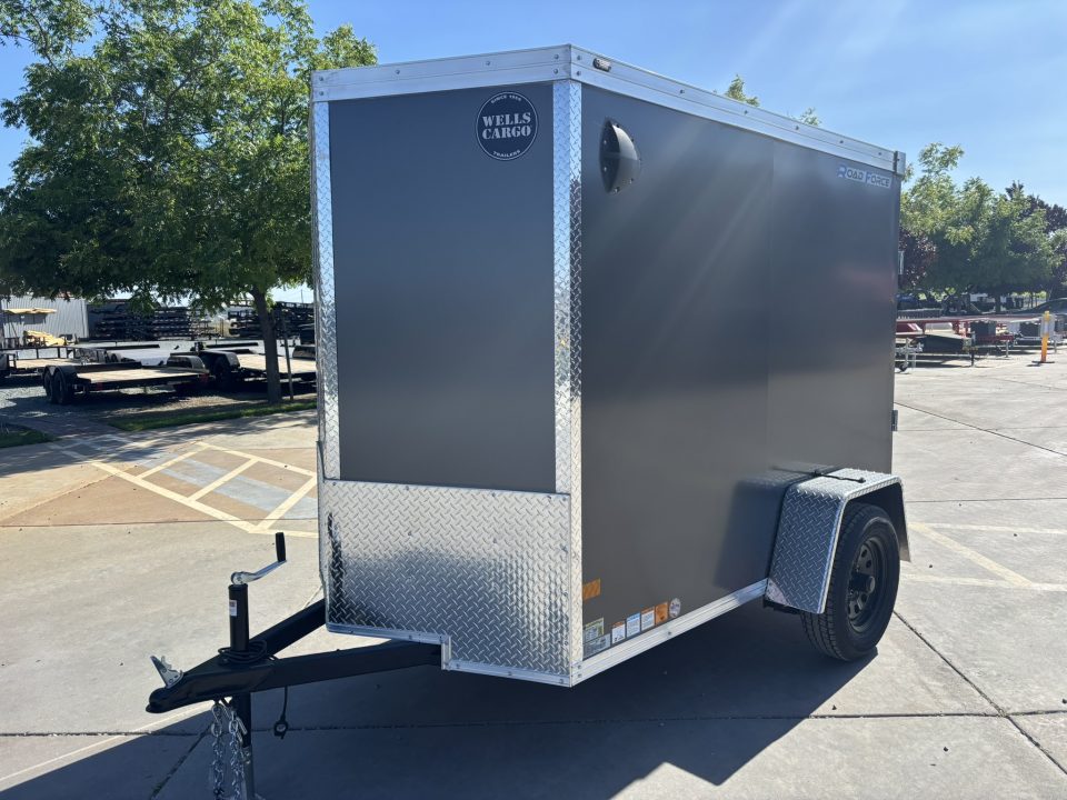 New 2026 Wells Cargo RFV58S2 5FT X 8FT 2990 GVW Cargo / Enclosed Trailer