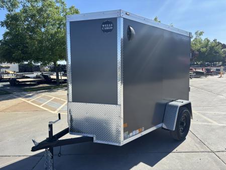 New 2026 Wells Cargo RFV58S2 5FT X 8FT 2990 GVW Cargo / Enclosed Trailer