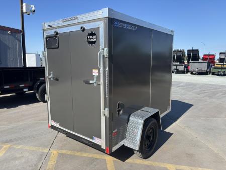 New 2026 Wells Cargo RFV58S2 5FT X 8FT 2990 GVW Cargo / Enclosed Trailer
