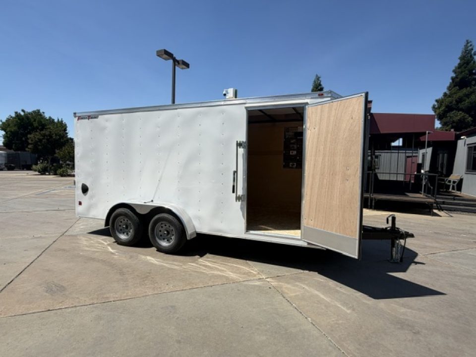 New 2026 Wells Cargo FT716T2 7FT X 16FT 7K GVW Cargo / Enclosed Trailer