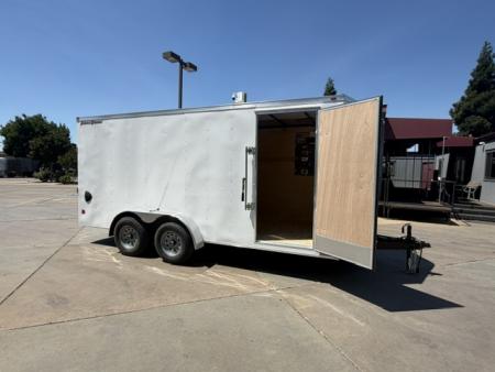 New 2026 Wells Cargo FT716T2 7FT X 16FT 7K GVW Cargo / Enclosed Trailer