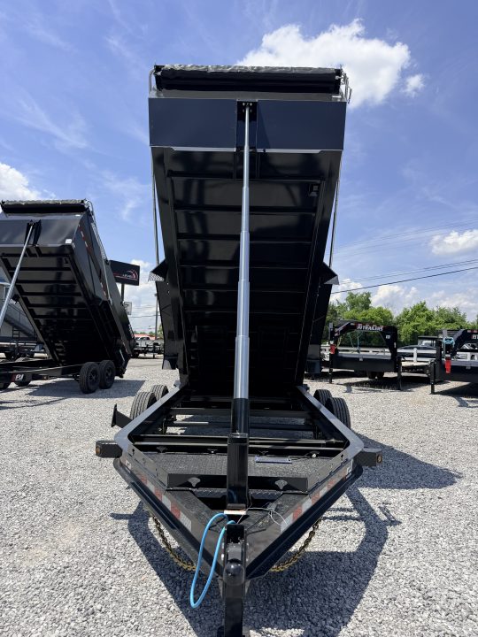 New 2026 PJ Trailers 7X16 (4FT WALL) 6 STAGE TELESCOPIC DUMP TRAILER 17600 GVWR Dump Trailer
