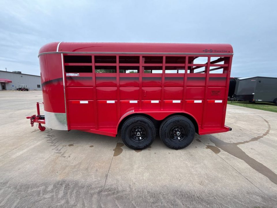 New 2026 S & S Dura Line STK6X16BP Stock / Stock Combo Trailer