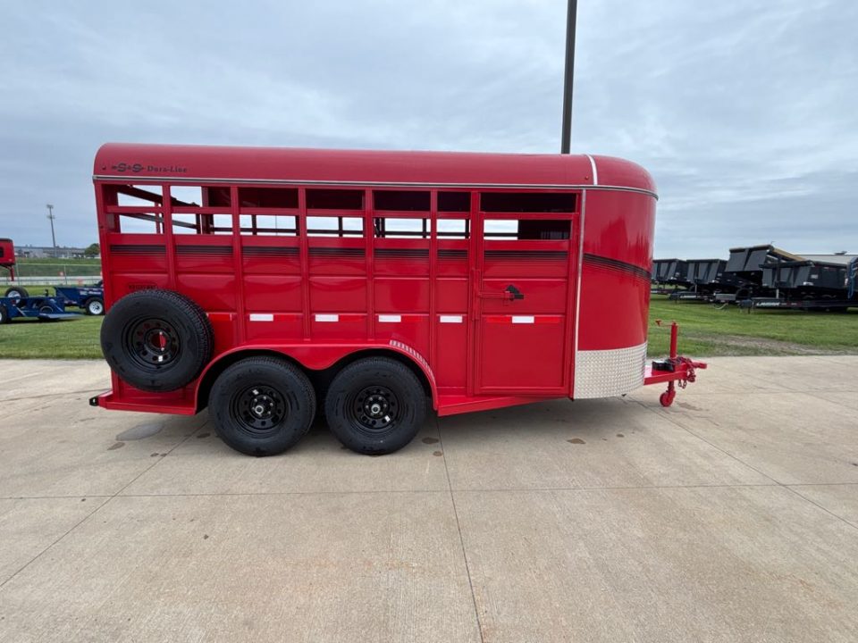 New 2026 S & S Dura Line STK6X16BP Stock / Stock Combo Trailer