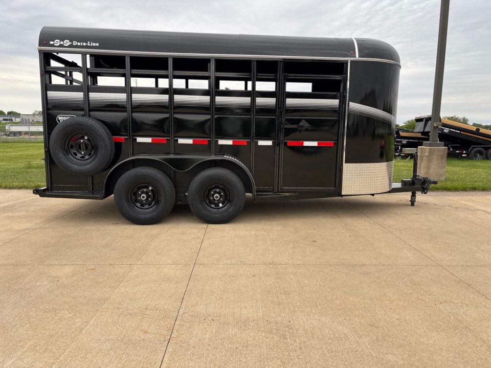 New 2026 S & S Dura Line STK6X16BP Stock / Stock Combo Trailer