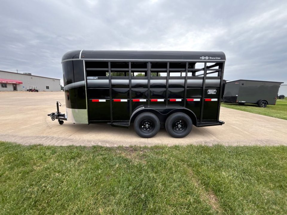 New 2026 S & S Dura Line STK6X16BP Stock / Stock Combo Trailer