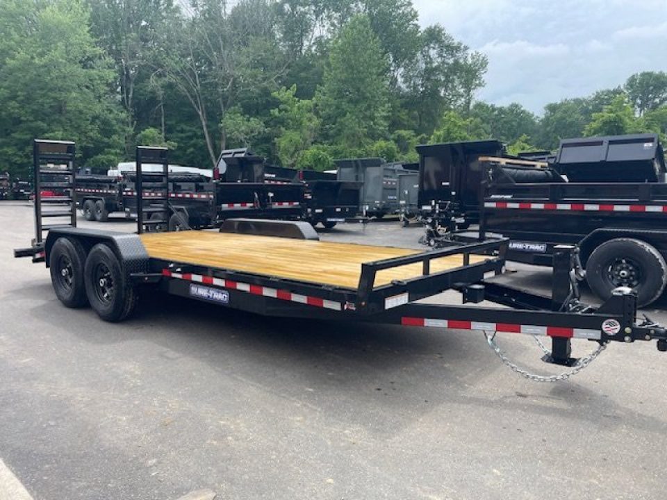 New 7 x 18 (16+2) Sure-Trac Equipment Trailer 14k