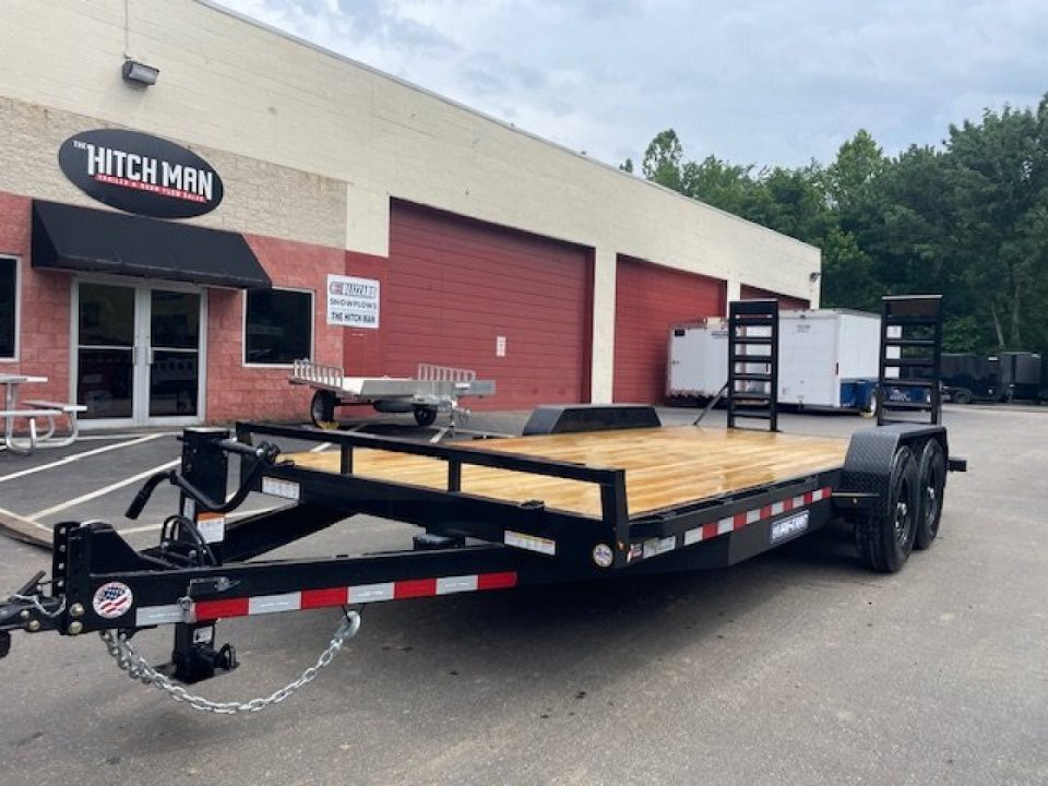 New 7 x 18 (16+2) Sure-Trac Equipment Trailer 14k