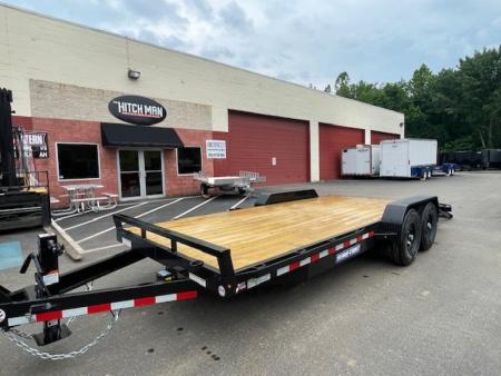 New 7 x 18 (16+2) Sure-Trac Equipment Trailer 14k