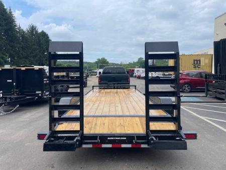New 7 x 18 (16+2) Sure-Trac Equipment Trailer 14k