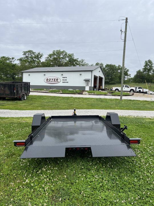 New 2026 Liberty 7K SINGLE AXLE 79"X12' TILT ASF Utility Trailer
