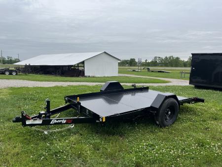 New 2026 Liberty 7K SINGLE AXLE 79"X12' TILT ASF Utility Trailer