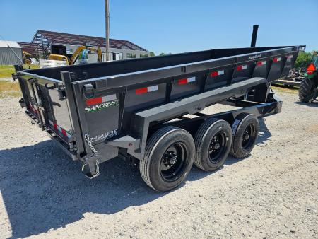 New 2026 Lamar 83X16 TRIPLE 21K TELESCOPIC DUMP W/24" SIDES 7 GAUGE FLOOR & 17.5" WHEELS/TIRES