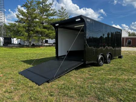 New 2026 Luxe 8.5X18 Race Trailer-Finsihed Interior-5200LB Torsion Axle - Dovetail