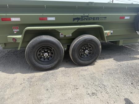 New 2026 Iron Bull DTB 83X16 (SCISSOR) SNIPER Dump Trailer