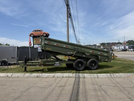 New 2026 Iron Bull DTB 83X16 (SCISSOR) SNIPER Dump Trailer