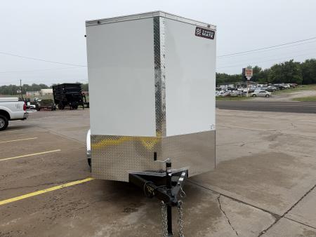 New #097258 2027 FOREST RIVER TA2 6 X 12 TANDEM AXLE 7K ENCLOSED W/ REAR DOUBLE DOORS