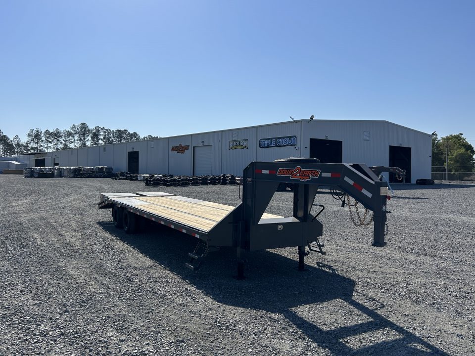 New 2026 Down 2 Earth Gooseneck Series !!! 20ft to 40ft, 7K,8K,10K & 12K Axles, Starting at $8835