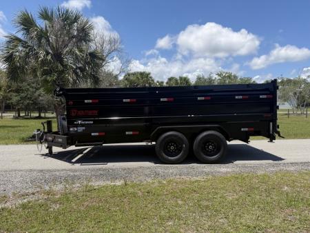 New 2026 Southern Utility 14K 7X16X4 Dump Trailer