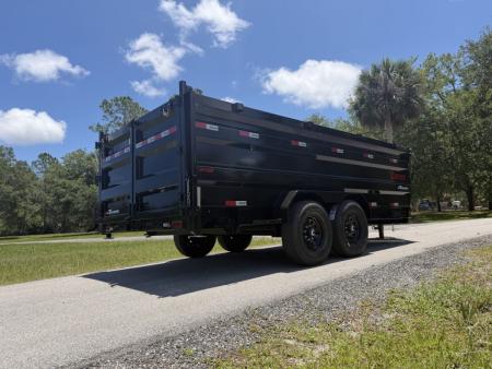 New 2026 Southern Utility 14K 7X16X4 Dump Trailer