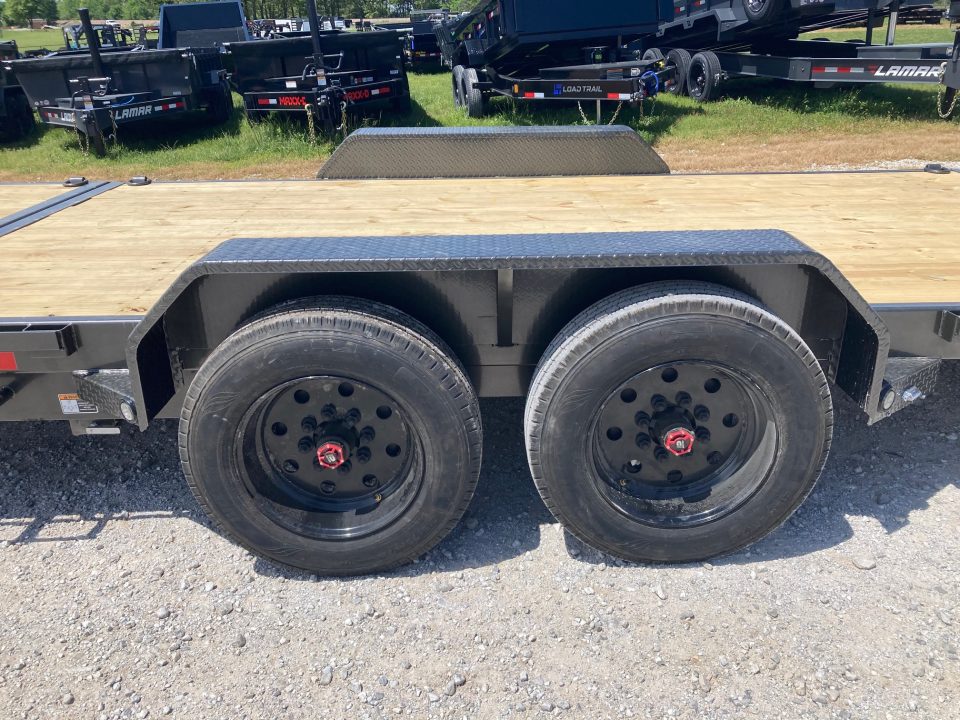 New 2026 MAXX-D 83X22 TANDEM 17.5K TILT W/ 6' STATIONARY DECK, 16' TILT DECK, TOOL BOX & SPARE Tilt Trailer