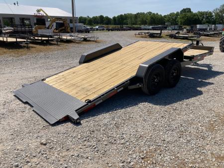 New 2027 MAXX-D 83X22 TANDEM 14K TILT W/ 6' STATIONARY DECK & 16' TILT DECK Tilt Trailer