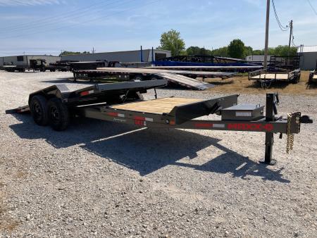 New 2027 MAXX-D 83X22 TANDEM 14K TILT W/ 6' STATIONARY DECK & 16' TILT DECK Tilt Trailer