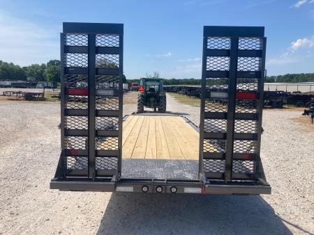New 2027 MAXX-D 83X22 TANDEM 17.5K EQUIPMENT W/ 2' DOVE, STAND UP RAMPS & LARGE TOOL BOX Equipment Trailer