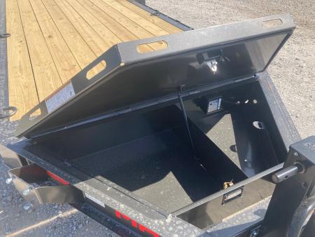 New 2027 MAXX-D 83X22 TANDEM 17.5K EQUIPMENT W/ 2' DOVE, STAND UP RAMPS & LARGE TOOL BOX Equipment Trailer