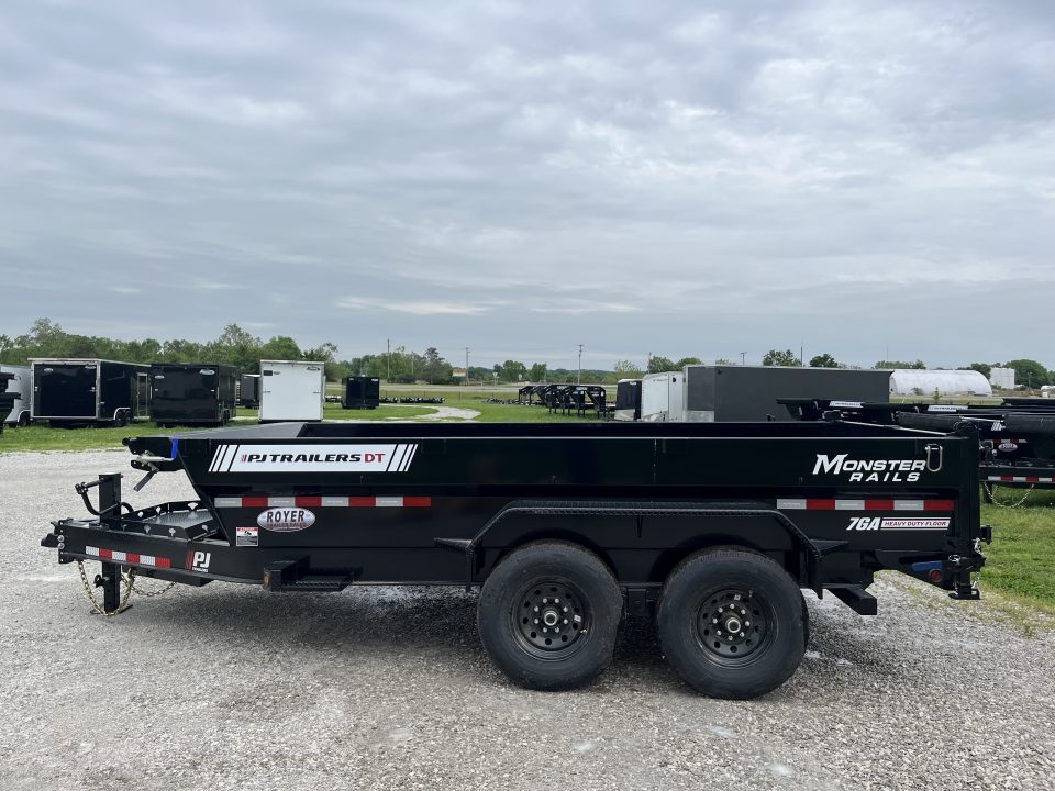 New 2026 PJ TRAILERS 83" x 14' DT1 Telescopic Dump Trailer