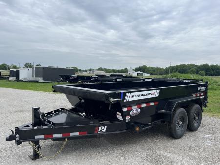 New 2026 PJ TRAILERS 83" x 14' DT1 Telescopic Dump Trailer