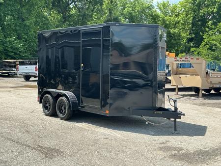 New 2026 Covered Wagon Trailers 7' X 12' X 7' Gold Mine Cargo / Enclosed Trailer