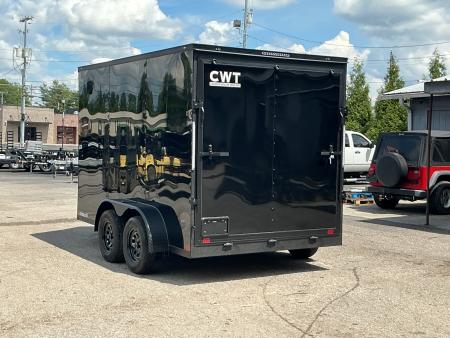New 2026 Covered Wagon Trailers 7' X 12' X 7' Gold Mine Cargo / Enclosed Trailer