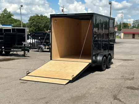 New 2026 Covered Wagon Trailers 7' X 12' X 7' Gold Mine Cargo / Enclosed Trailer