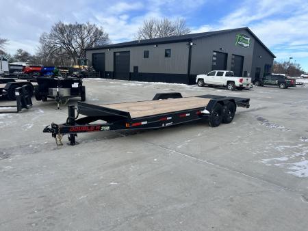 New 2026 Double A EQ147-24 Flatbed Trailer