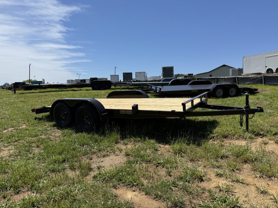 New 2026 P & T Trailers 7K 15+3 CARHAULER WOOD Car Hauler