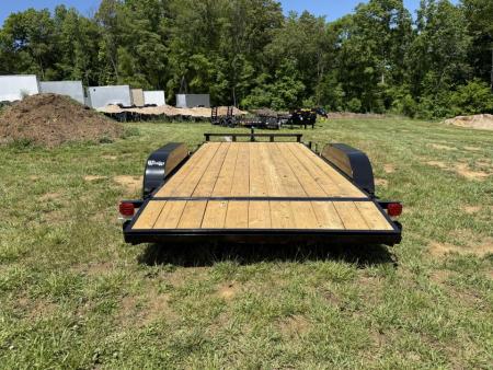 New 2026 P & T Trailers 7K 15+3 CARHAULER WOOD Car Hauler