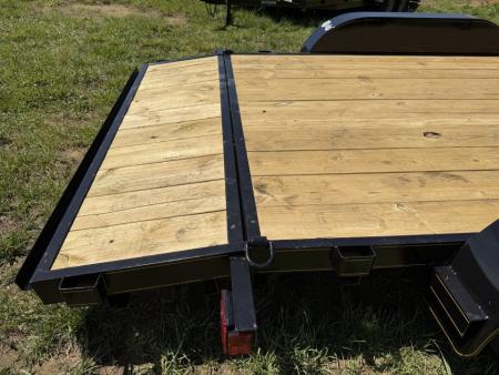 New 2026 P & T Trailers 7K 15+3 CARHAULER WOOD Car Hauler