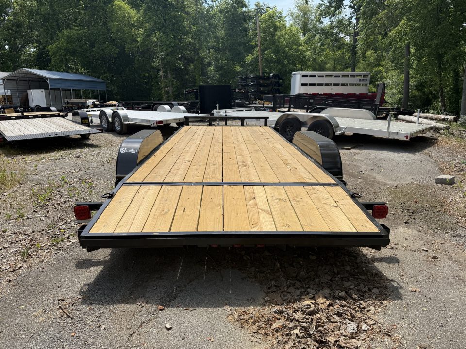 New 2026 P & T Trailers 7K 17+3 CARHAULER WOOD Car Hauler
