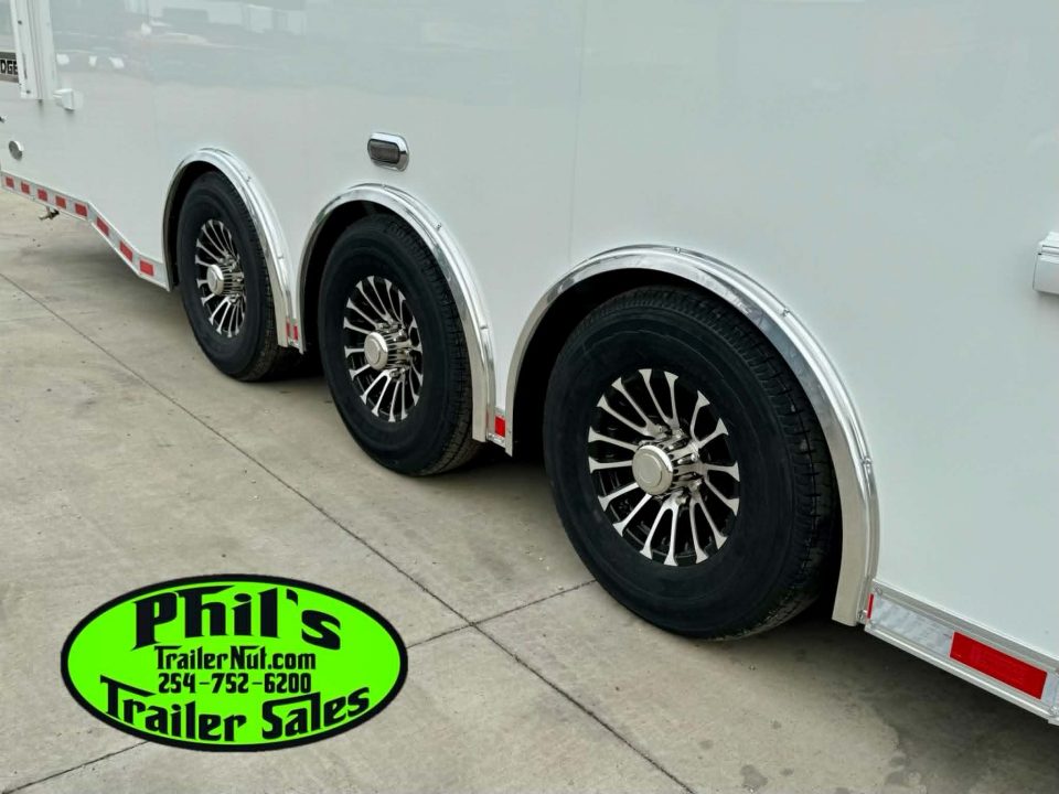 New Haulmark NEW 85X34 EDGE ENCLOSED CAR RACE TRAILER ELECTRIC AWNINGS AIRLINES TRAILER CARGO TRAILERS CAR HAULER Car / Racing Trailer
