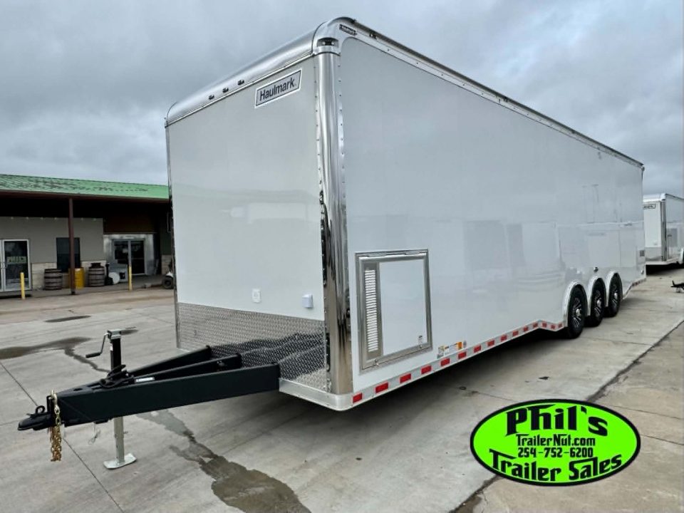 New Haulmark NEW 85X34 EDGE ENCLOSED CAR RACE TRAILER ELECTRIC AWNINGS AIRLINES TRAILER CARGO TRAILERS CAR HAULER Car / Racing Trailer