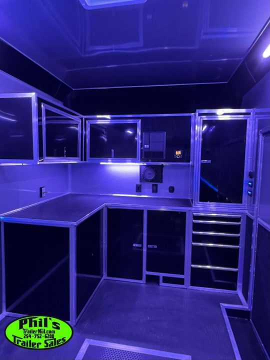 New Haulmark NEW 85X34 EDGE ENCLOSED CAR RACE TRAILER ELECTRIC AWNINGS AIRLINES TRAILER CARGO TRAILERS CAR HAULER Car / Racing Trailer