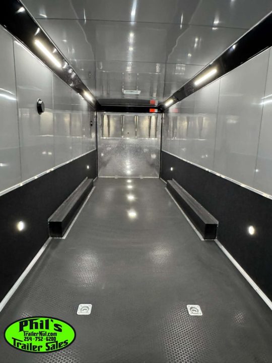 New Haulmark NEW 85X34 EDGE ENCLOSED CAR RACE TRAILER ELECTRIC AWNINGS AIRLINES TRAILER CARGO TRAILERS CAR HAULER Car / Racing Trailer
