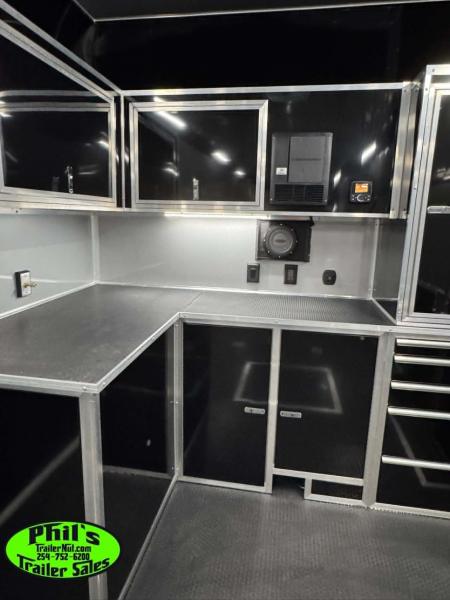 New Haulmark NEW 85X34 EDGE ENCLOSED CAR RACE TRAILER ELECTRIC AWNINGS AIRLINES TRAILER CARGO TRAILERS CAR HAULER Car / Racing Trailer